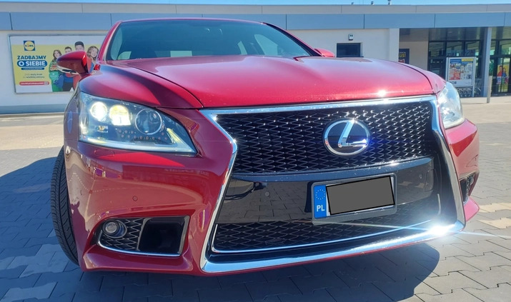 Lexus LS cena 115000 przebieg: 129710, rok produkcji 2013 z Lubawa małe 277